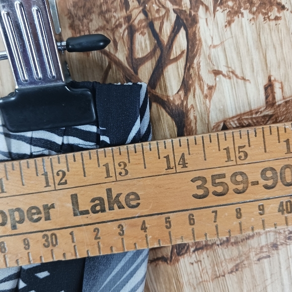 H&M Tropical Palm Print  Strapless Maxi Dress Size 6 - Picture 6 of 7